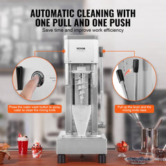 Ice Cream Blender 750W  Ice Cream Mixer Stir Machine 304 Stainless Steel