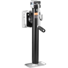 Trailer Jack, Trailer Tongue Jack Fix Mount Bolt-on 2500 lb Weight Capacity, Trailer Jack Stand with Handle for lifting RV Trailer, Horse Trailer, Utility Trailer, Yacht Trailer