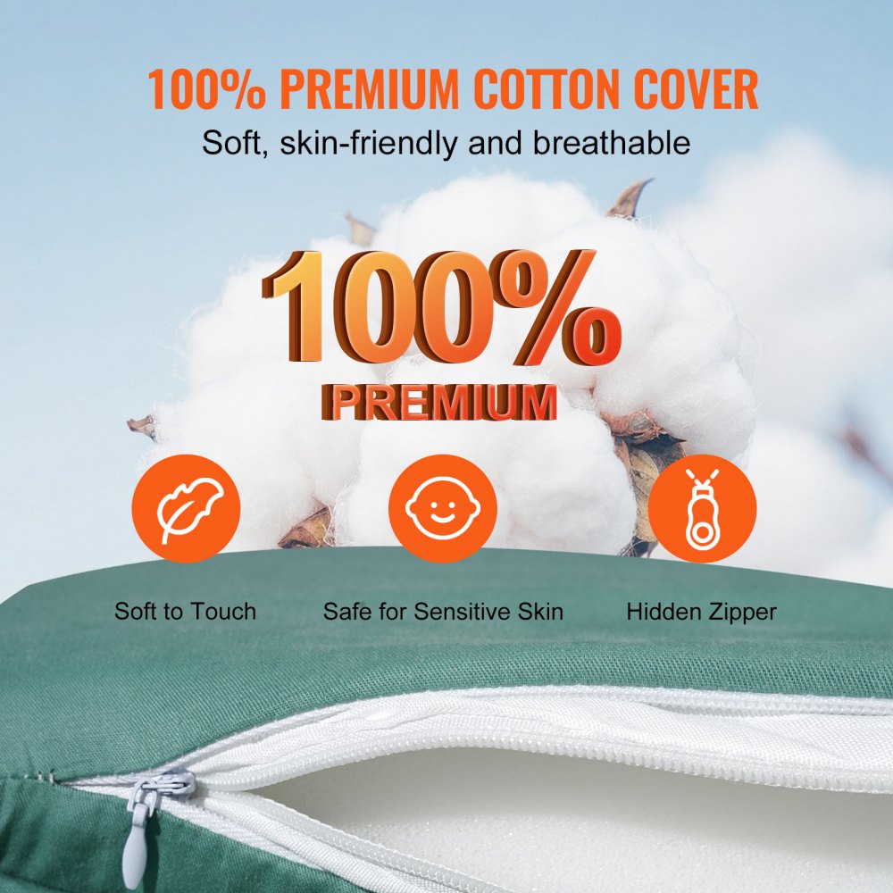 Baby Infant Lounger 100% Cotton Soft Newborn Nest Sleeper with Headrest