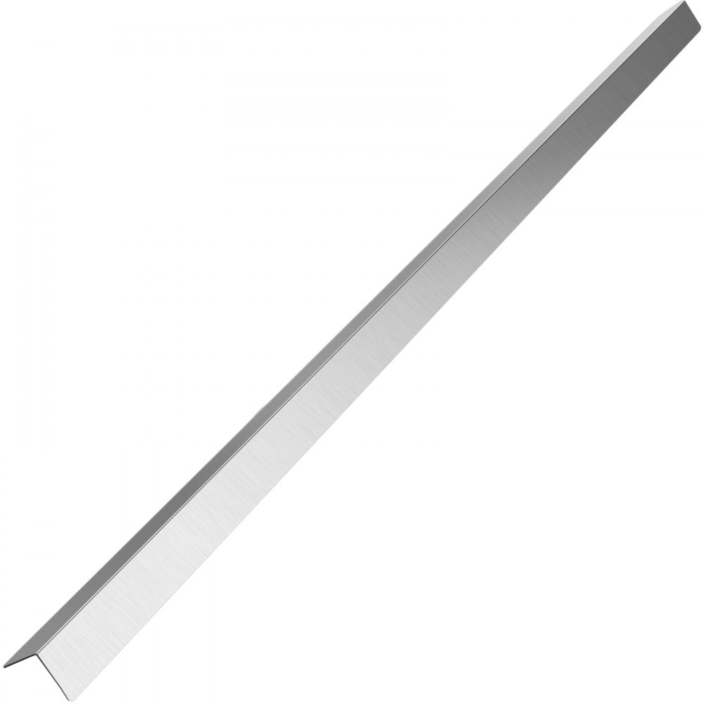 Stainless Steel Corner Guards 1 x 1 x 48 inch Metal Wall Corner Protector, Pack of 20 Corner Guards, 20 Ga 304 Stainless Corner Guard with 90-Degree Angle for Wall Protection and Decoration