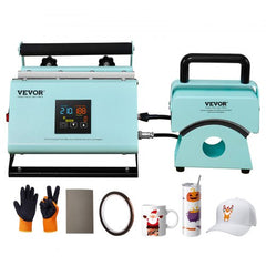 2 in 1 Tumbler and Hat Heat Press Machine Heat Machine for Caps Hats Mugs