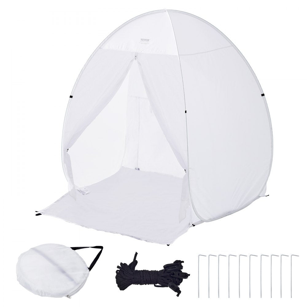Spray Paint Shelter Portable Spray Paint Tent Booth 60x60x70 in Pop Up