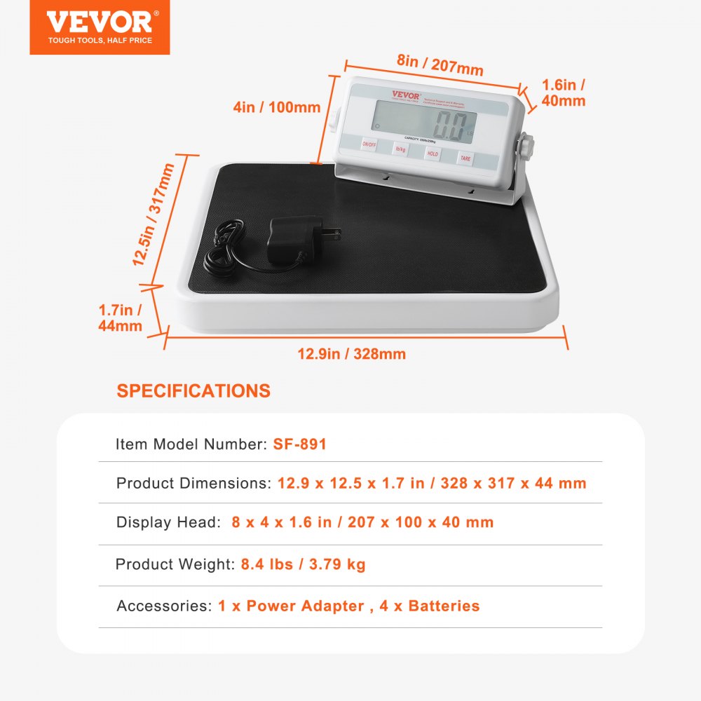 Portable Medical Scale Digital Physician Weight Scale Anti-Slip Mat 550LBS