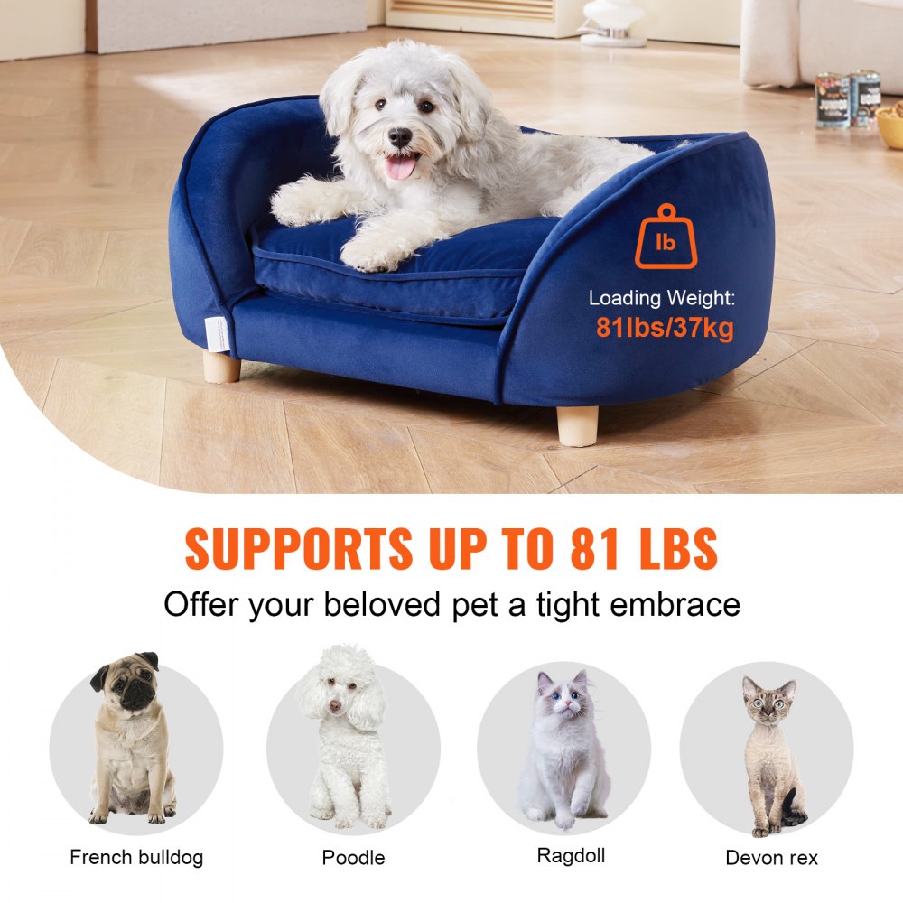 Pet Sofa Dog Couch for Medium-Sized Dogs and Cats Dog Sofa Bed 81 lbs