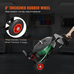 Strapping Dispenser Banding Cart for PET/PP Strapping Roll 8" Core Size