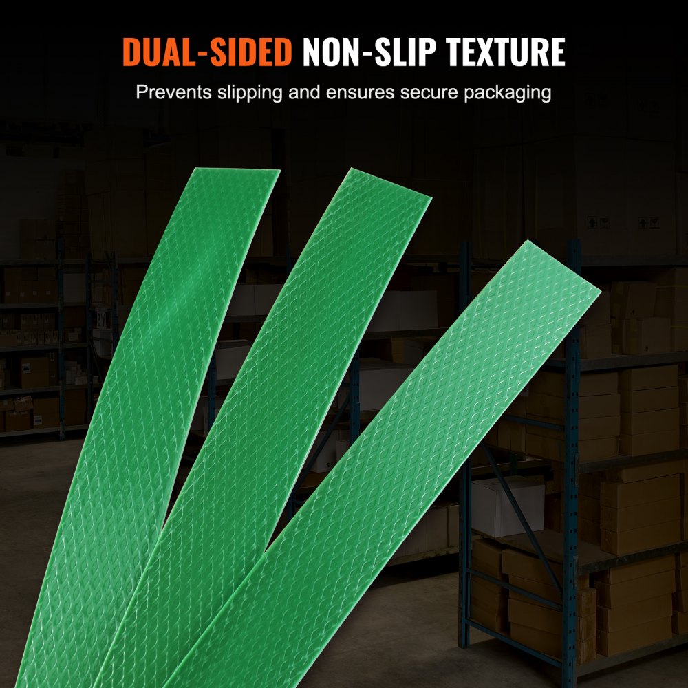 Packaging Polyester PET Strapping Roll 0.63" x 0.03" x 4000` Banding Strap