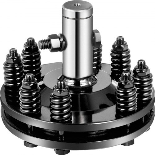 Bostome PTO slip clutch with 1-3/8" round ends made of carburized steel and adjustable tension springs.