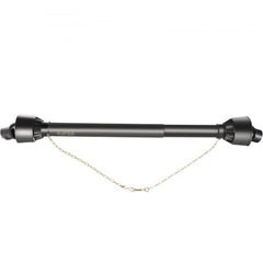 Bostome PTO drive shaft with 30"-39" adjustable length and 6-spline tractor end.