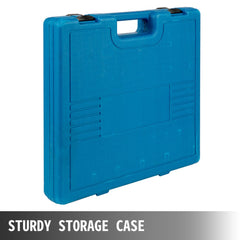 43-piece metric impact socket set with heavy-duty CR-V construction and sturdy storage case.