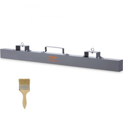 48-inch steel hanging magnetic sweeper with 80 lbs capacity and included brush.