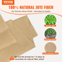 Burlap Fabric Roll Burlap Tree Wrap 40 in x 300 ft for Crafts & Plants