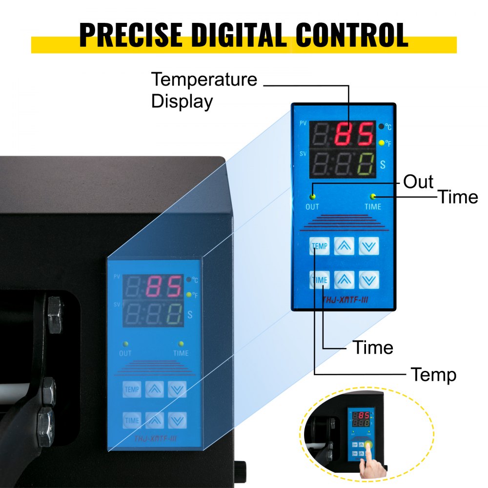 Heat Press Hat Cap 5.5"x3.5" + Vinyl Cutter Plotter Machine 53" W/floor Stand
