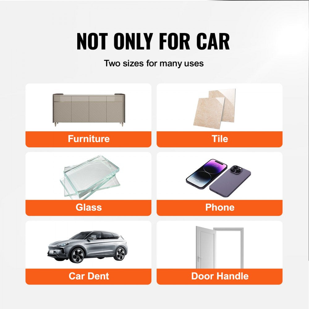 Dent Removal Kit, 3 Packs Suction Cups, Dent Puller Handle Lifter with Gloves and Cloth, Paintless Car Dent Puller Remover for Car Dent Repair, Glass, Tiles, Mirror Lifting and Moving