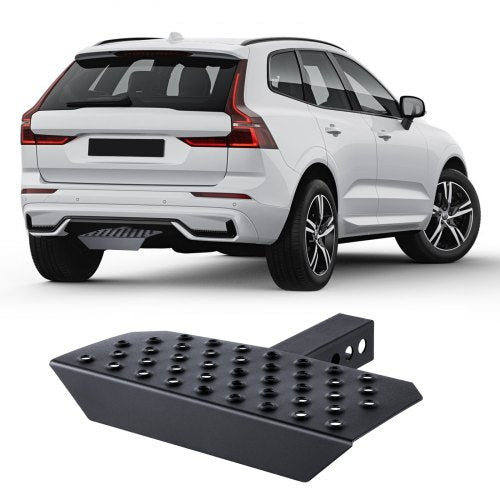 Hitch Step for 2" Receiver Universal Trailer Tow Rear Bumper Guard Steel