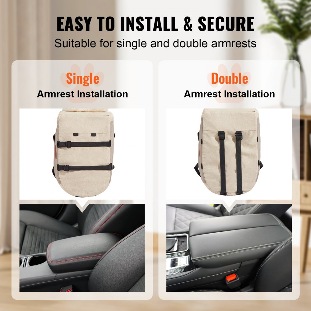 Small pet booster car seat with waterproof fabric and adjustable seat belts for secure travel.