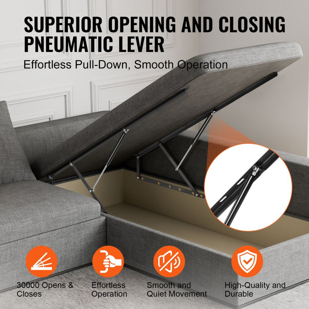 Bed Lift 59x79 in Compatible Bed Size 309 lbs Load DIY Wall Bed Hardware