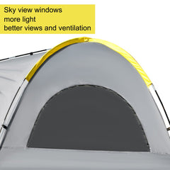 Truck Tent 6.5 ft, Truck Bed Tent, Pickup Tent for Full Size Truck, Waterproof Truck Camper, 2-Person Sleeping Capacity, 2 Mesh Windows, Easy to Setup Truck Tents for Camping, Hiking, Fishing