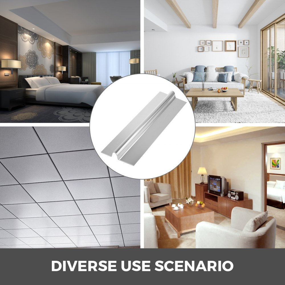 Collage showing 2ft aluminum PEX heat transfer plates in various home heating installations.