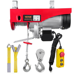 880lbs Electric Hoist with 14ft Wired Remote Control, 110V Electric Hoist Attic Lift 20-40 FT Lifting Height for Garage Attic Warehouse Factory