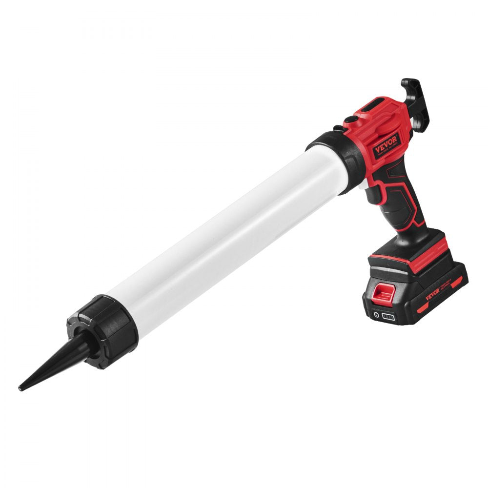 Bostome 20V cordless caulking gun with 20oz capacity and four-speed control for precise application.