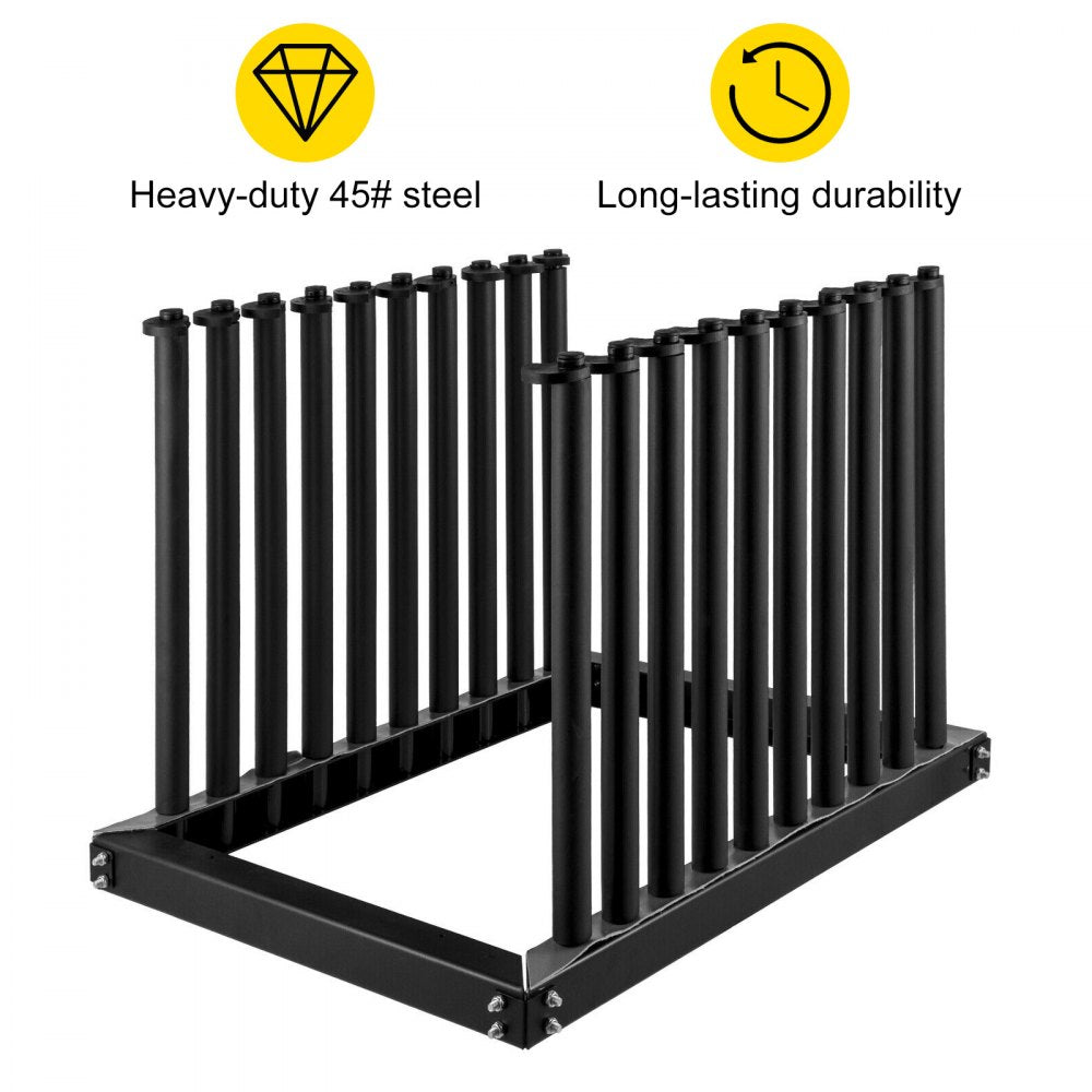 Windshield Rack 9-Lite, Windshield Truck Rack Steel, Windshield Glass Rack 24-Inch Height, Windshield Rack for Truck w/PVC Pad & Foam Padding, Glass Rack for Truck, for Glass Transportation
