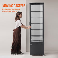 Refrigerated Display Case Bakery Display Fridge Case 9.8 cu ft/278L 5-Tier