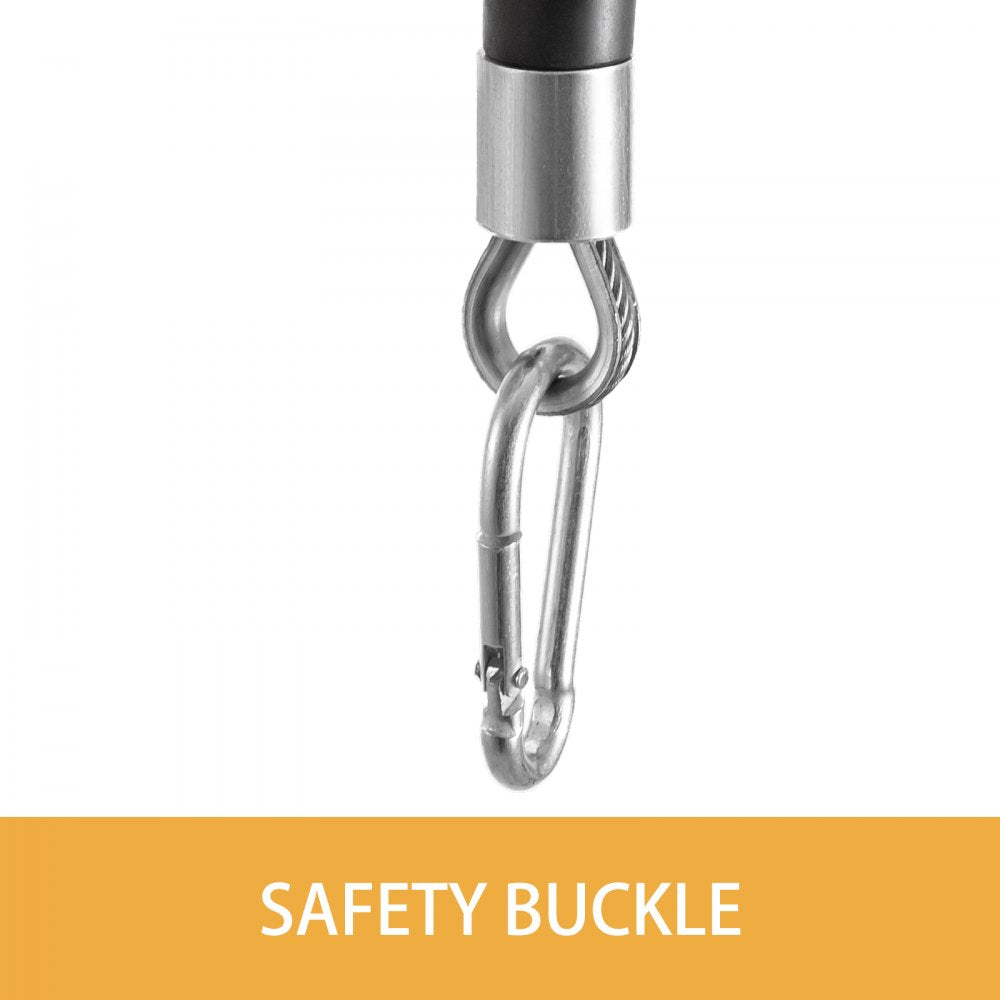 Spring Balancer 20-33lbs(9-15kg) Retractable Tool Holder 1.5m Length Tool Balancer with Hook and Wire Rope Adjustable Balancer Retractor Hanging Holding Equipment in Yellow