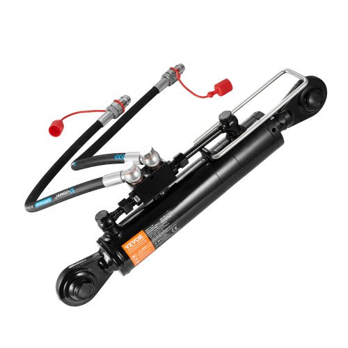 Bostome Hydraulic Top Link Cat. 2-2 with 8-5/16 in stroke and black cylinder.