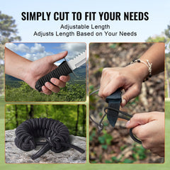 3/8in Bungee Cord 120 ft/36 m Spool Heavy Duty Bungee Straps 100% Stretch