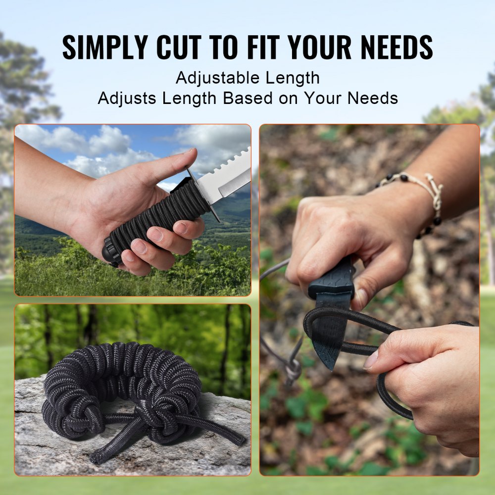 1/4in Bungee Cord 120 ft/36 m Spool Heavy Duty Bungee Straps 100% Stretch
