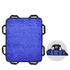 Positioning Bed Pad 48"x40" Patient Transfer Sheet & 8 Reinforced Handles
