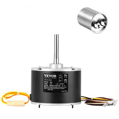 Condenser Fan Motor OGD1016, 1/6 HP 208-230V Condenser Fan Motor 1075RPM, OEM Standard Upgraded Replacement Condenser Motor Reversible Rotating, Explosion-proof CBB65 5μF/370V Capacitor
