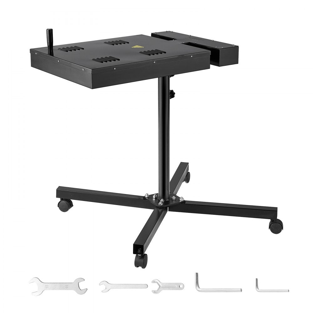 Flash Dryer, 16 x 16 inch Flash Dryer for Screen Printing, High Power Silk Screen Printing Dryer with Height Adjustable Stand, 360° Rotation, X-Shaped Base, Steel T-Shirt Curing Machine