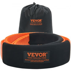 Recovery Tow Strap 3 inches, 8 feet 36,000 lbs Break Strength, Triple Reinforced Loop Straps, Tree Saver, Winch Line Extension Strap, Off Road Towing and Recovery, Extreme Weather Resistance