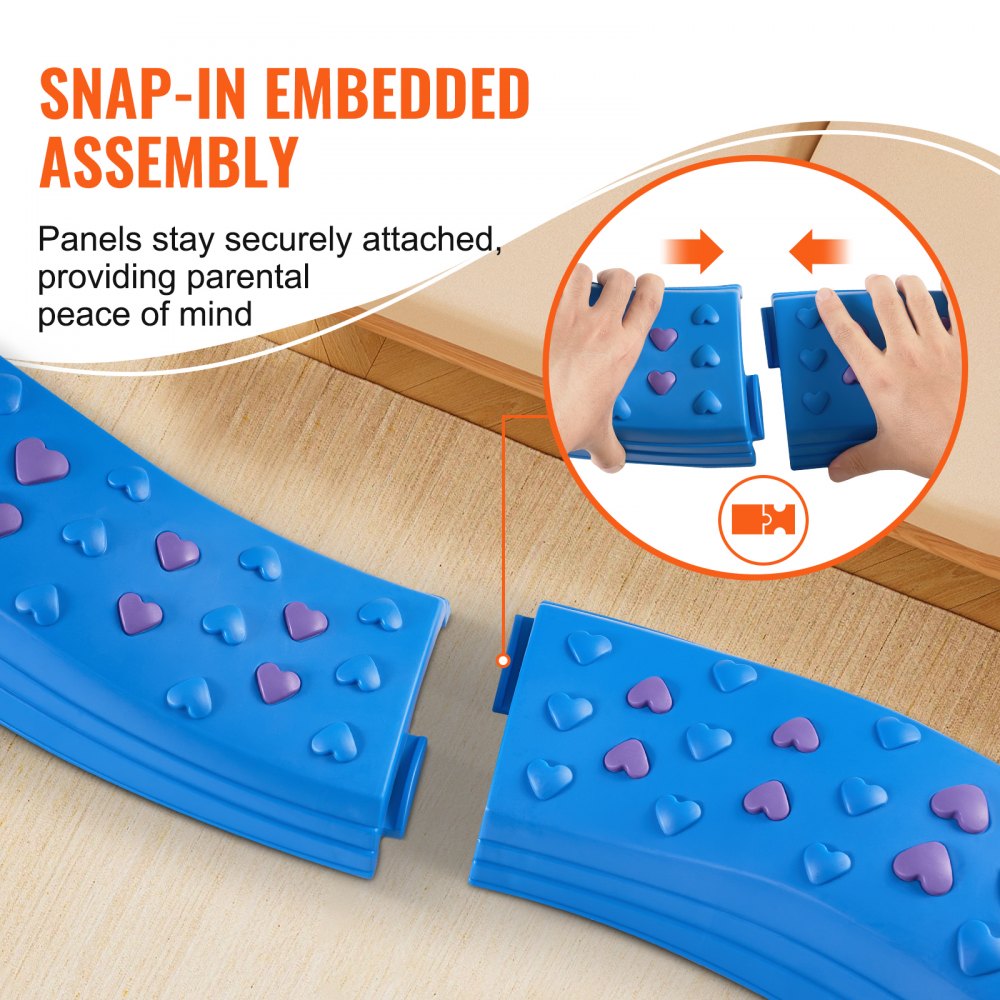 Kids Balance Beam Stepping Stones Gymnastics Children Balance Board 8 PCS