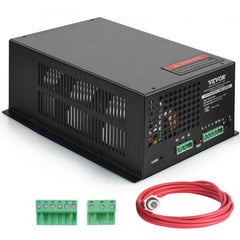 Bostome 150W CO2 laser power supply with cooling fan and durable iron casing for engravers.