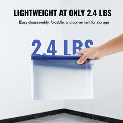 Dust Barrier, 7.5 x 4 ft Dust Barrier Door Kit, PE Construction Door Cover for Dust Containment, with Magnetic Self-Closing Zipper, Dust Protection Wall for Bathroom Living Room Remodel