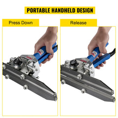 Heat Crimp Sealer FKR-400 16" Bag Crimper 500W/110V Portable Hand Held Heat Crimper Sealer w/ 0-250℃ Temperature Control For Mylar Bag,Foil Bag, Cellophane Bag, Kraft Paper Bag, BOPP Bag