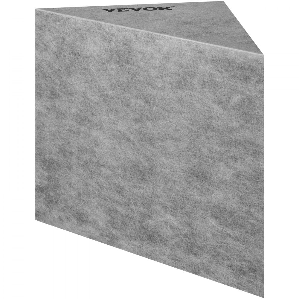 Corner shower seat made of EPS composite with a waterproof membrane, supporting 440lbs.