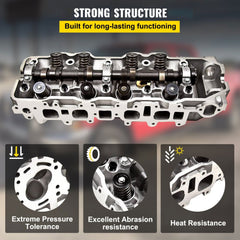 Complete Cylinder Head for 85-95 22R 22RE 22RE 2.4L SOHC Pickup 4Runner Speed