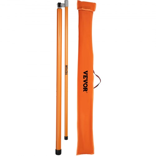 Load Height Measuring Stick, 20` Sturdy Fiberglass Truck Height Stick with Adjustable Pole, Non-conductive Truck Height Measuring Stick with Carrying Bag, Height Stick for Trucks, Car Haulers