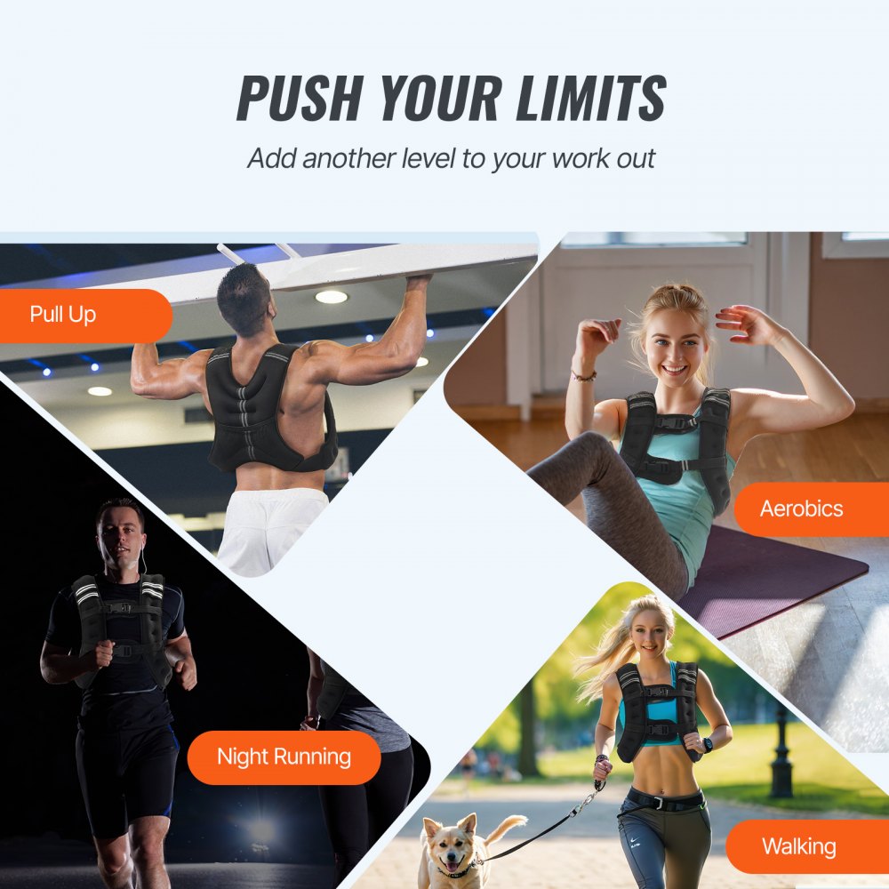 12lb Weighted Vest for Men Women Workout Equipment for Strength Training