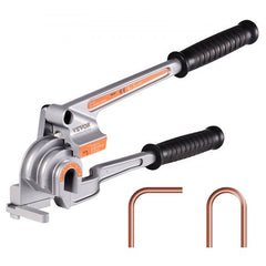 Bostome 3-in-1 tube bender for 1/4", 3/8", and 1/2" copper and aluminum pipes.
