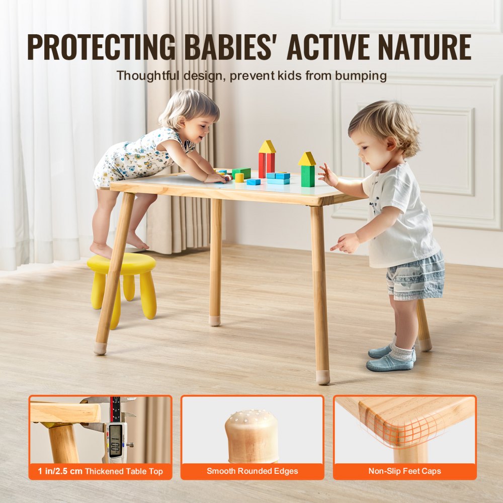 Sensory Table for Toddlers Kids Activity Table with Double-Sided Tabletop
