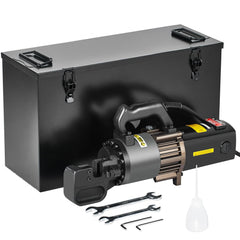 2000W Electric Hydraulic Rebar Cutter Cutting up to 1 Inch #8 4-25mm