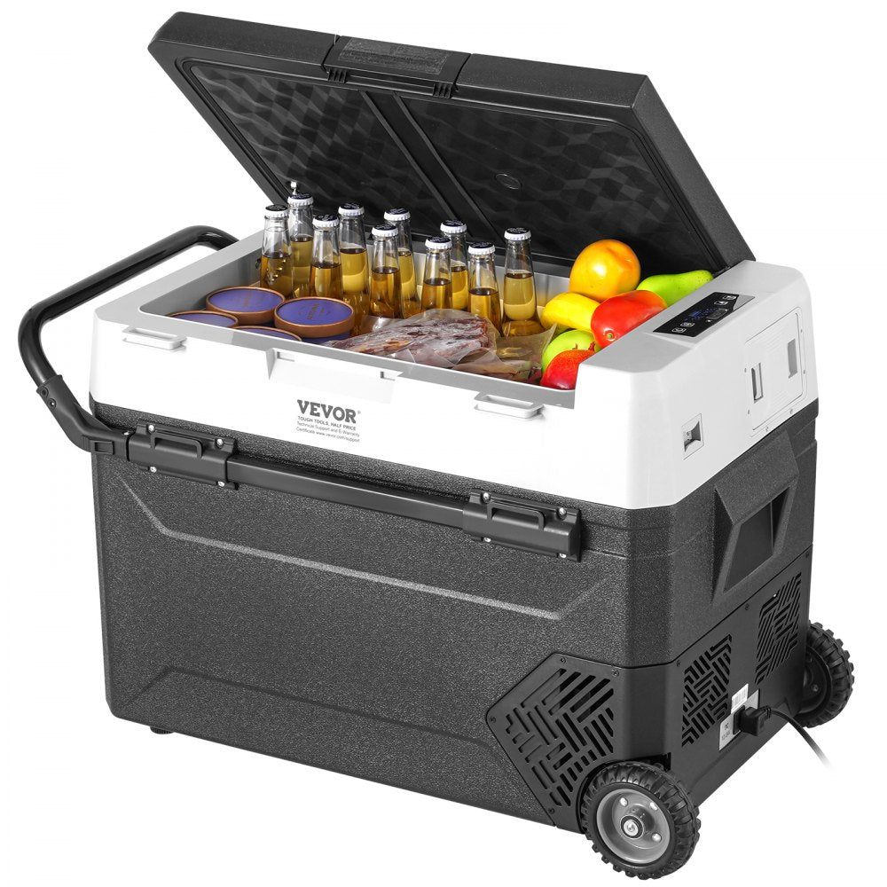 Portable Car Refrigerator Freezer Compressor 60 L Single Zone for Car Home