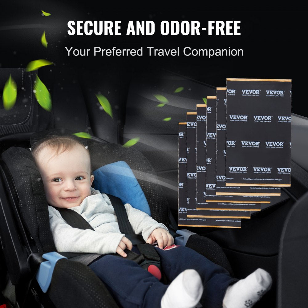Car Sound Deadening Mat, 200 mil 25 sqft Car Sound Dampening Material, Butyl Automotive Sound Deadener, Noise Insulation and Vibration Dampening Material for Car