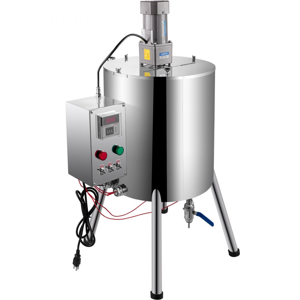 Heating Mixing Filling Machine, 30L/7.9 Gal Lipstick Filling Machine, 35W Lipstick Filler, Heating and Stirring Filling Machine with Stirrer for Cosmetics, Drink, Lipstick, Wax and Nail Polish