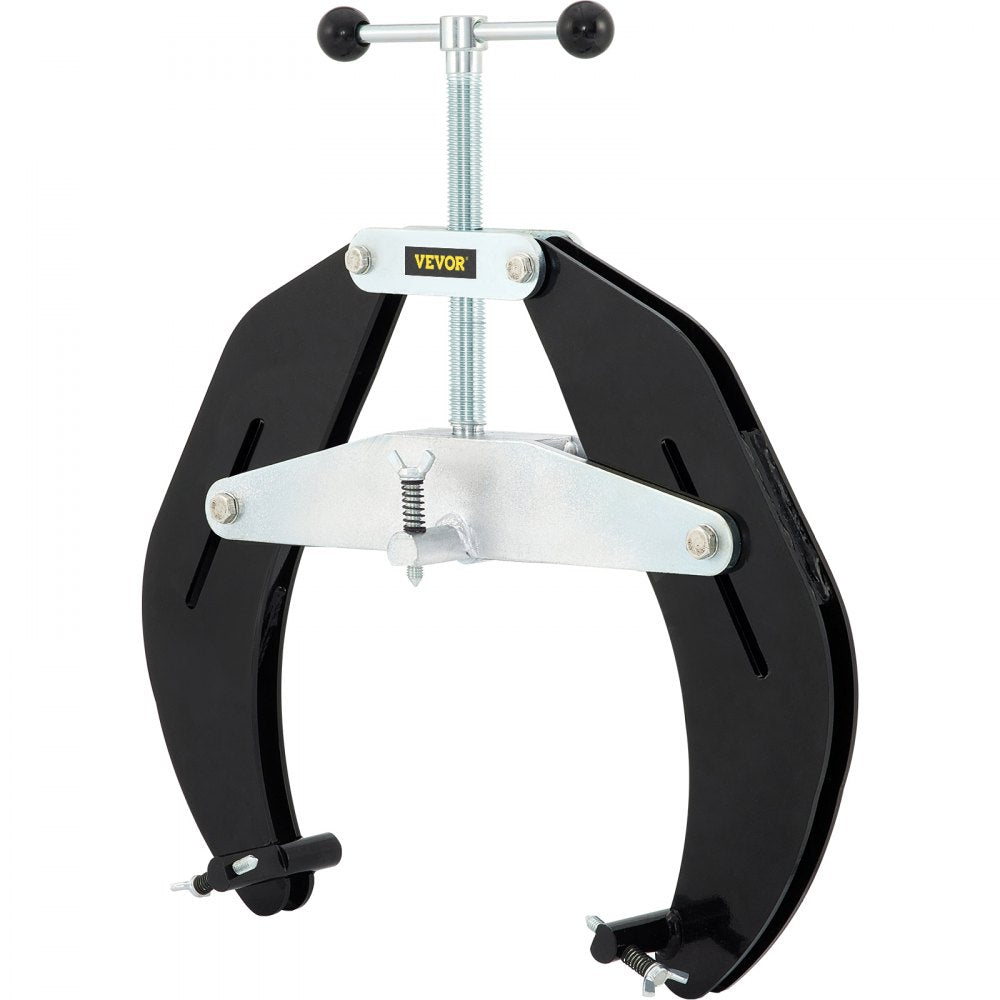 Bostome steel pipe clamp for 5-12 inch pipes with high-strength alignment tool design.
