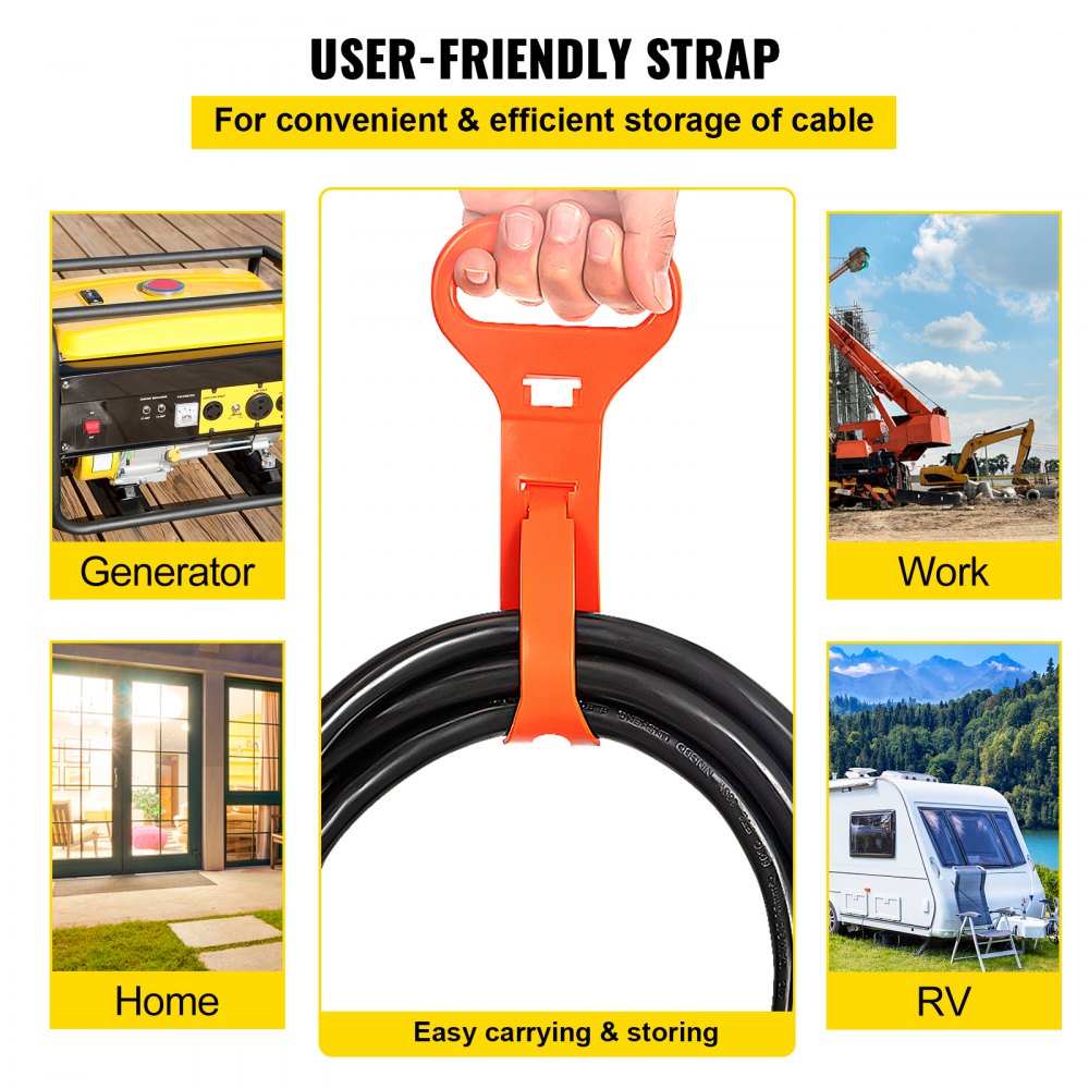 Welder Extension Cord 40Amp 25ft 250V, Welding Power Cord with NEMA 6-50 Plug 8 Gauge 3 Prong for MIG,Lincoln,Plasma,Miller,TIG